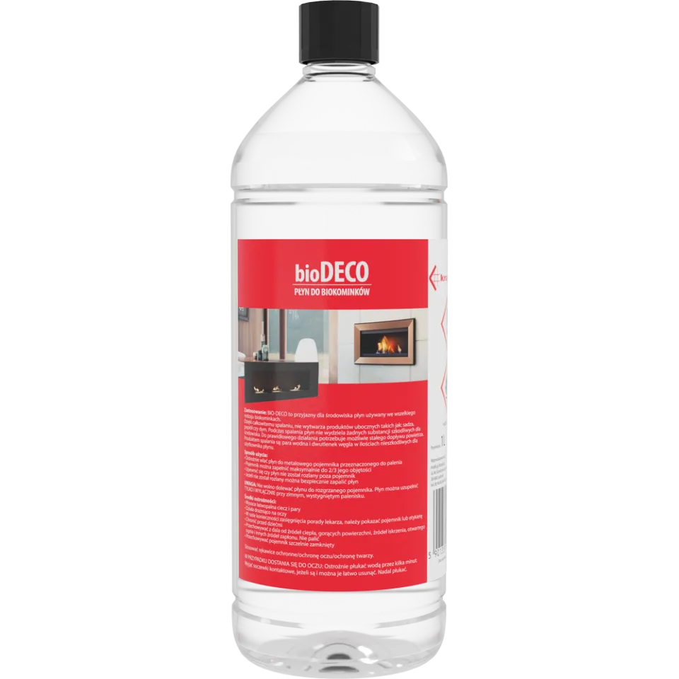 Жидкость для биокаминов BioDeco 1L(без запаха)