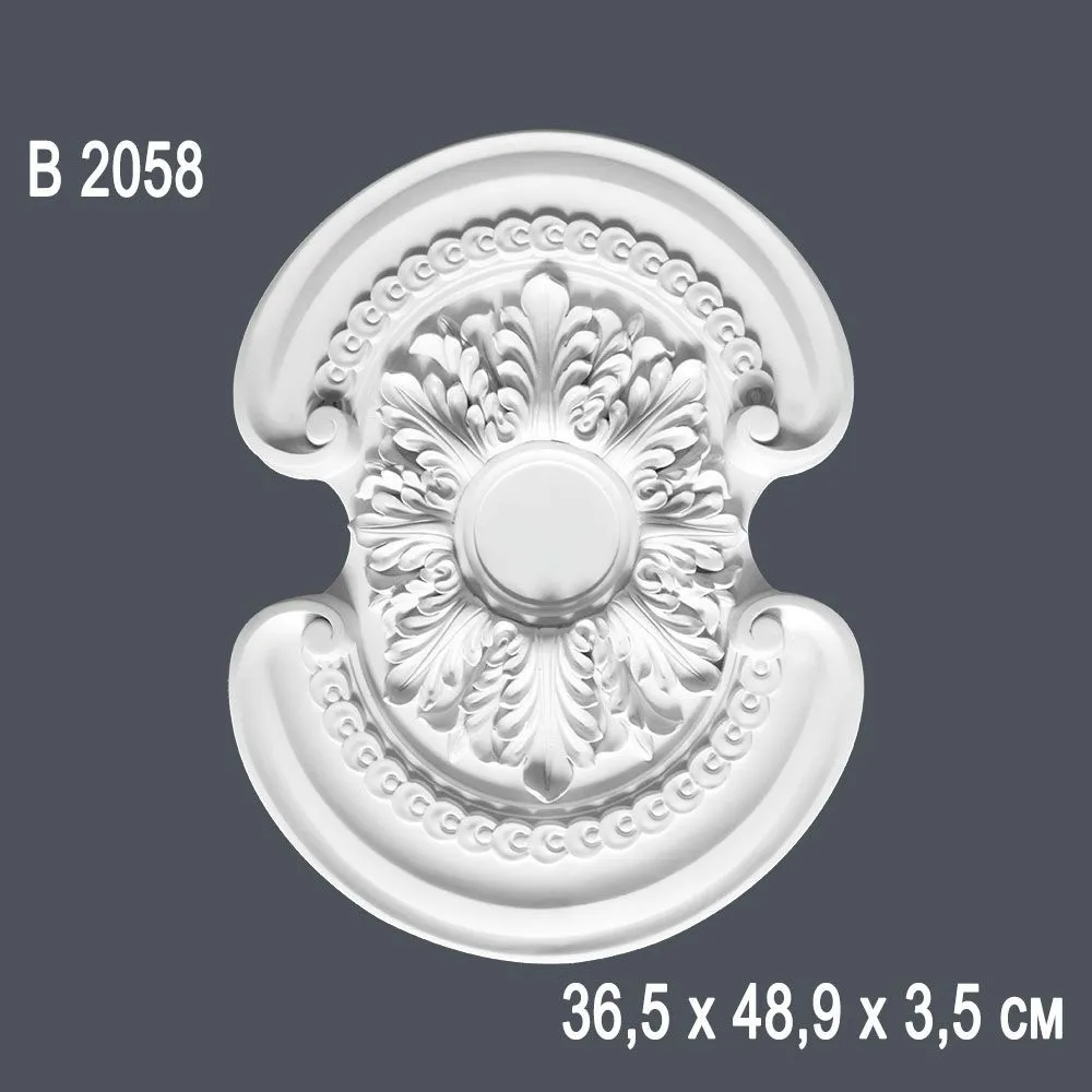 Декор розетка B 2058 36,5х48,9х3,5 см (5)