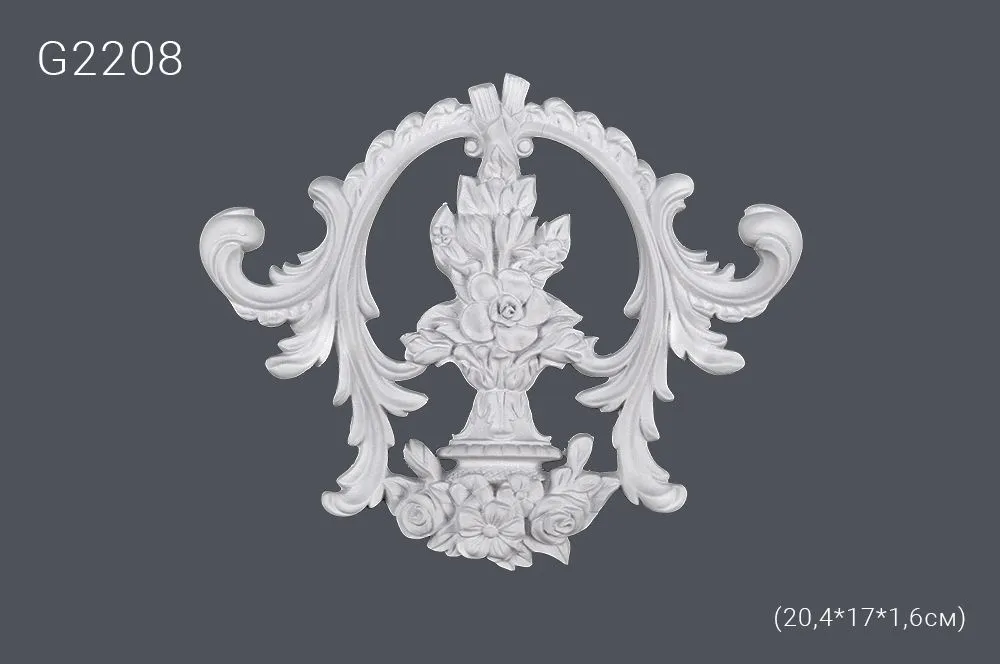 Орнамент G2208 20,4х17х1,6см (120)