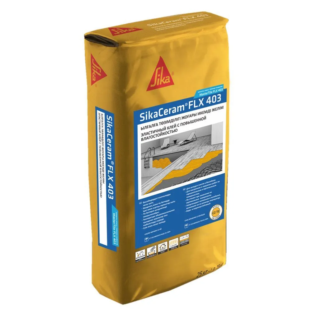 Sika Сeram  FLX 403 (Master Tile white Клей) 25кг