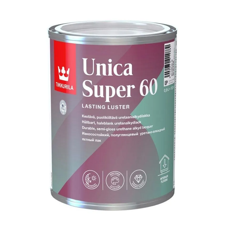 UNICA SUPER 60 EP лак пол./глян. 0,9л