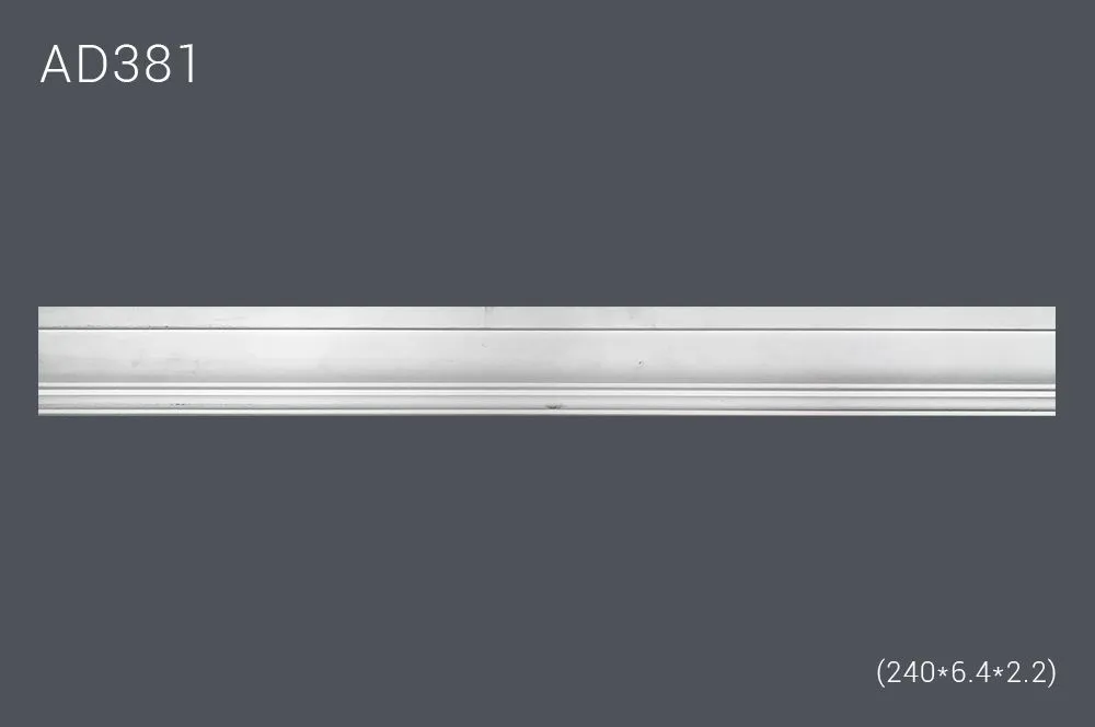 Декор профиль AD381 240х6.4х2.2см (35)