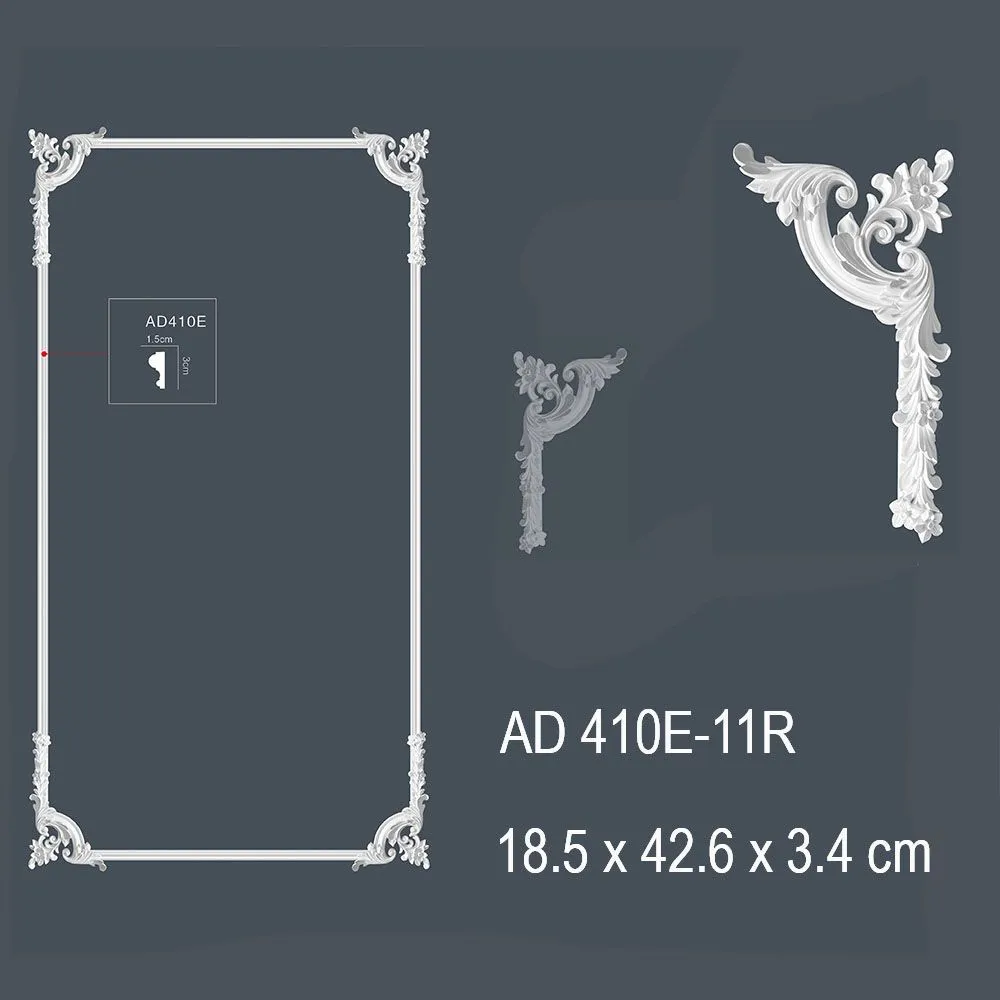 Декор профиль AD 410E-11R 18.5x42.6x3.4cm ()