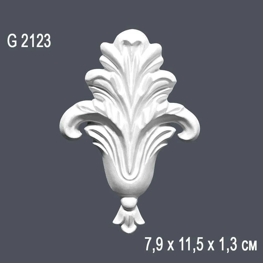 Орнамент G2123 7,9х11,5х1,3см (200)