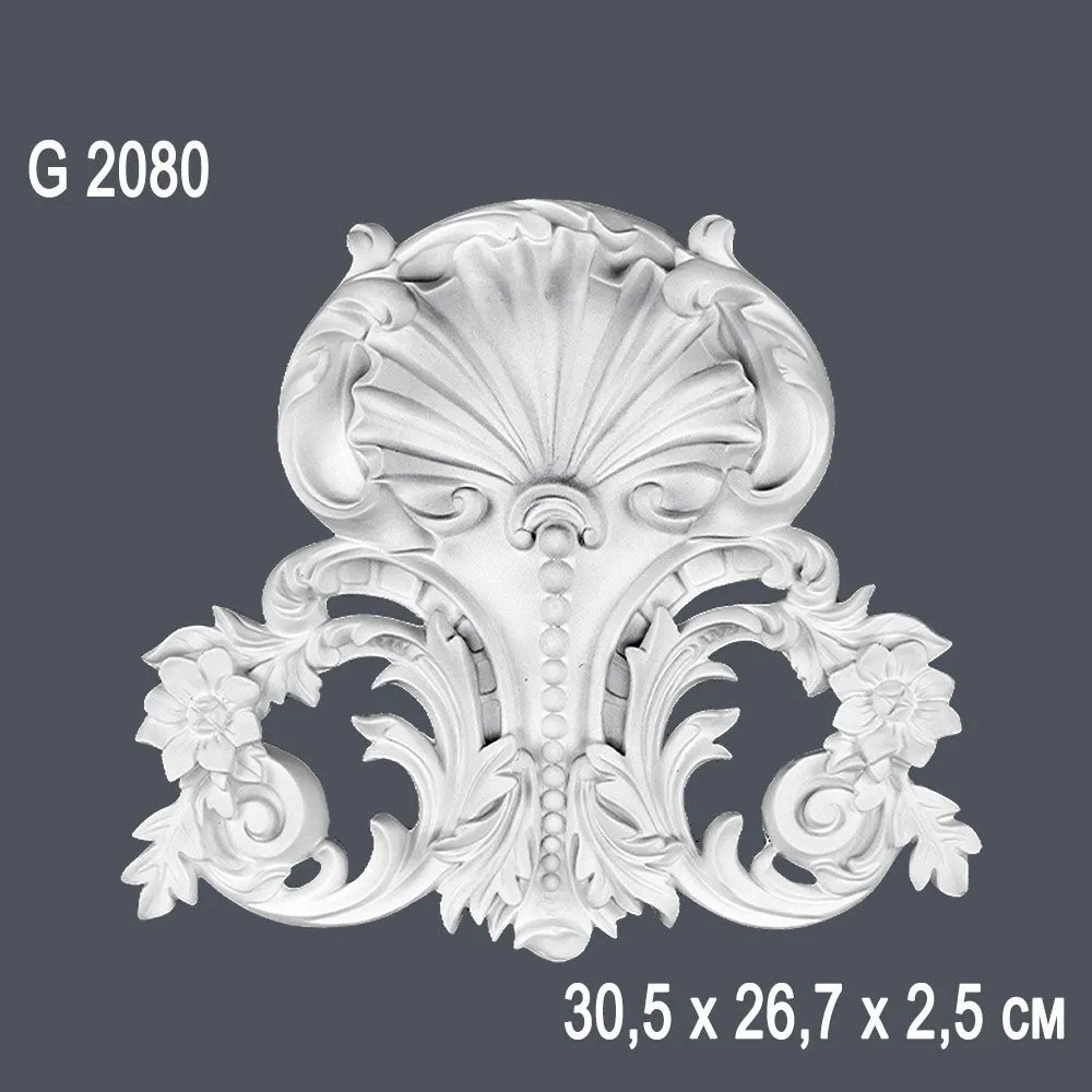 Орнамент G2080 30.5х26,7х 2,5см (10)*