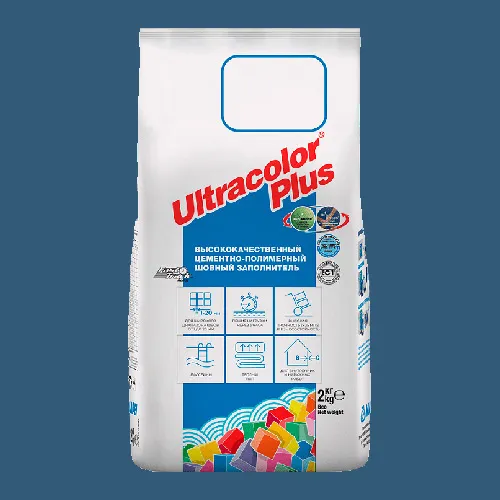 Затирка Ultracolor Plus №169 Голубая сталь 2кг