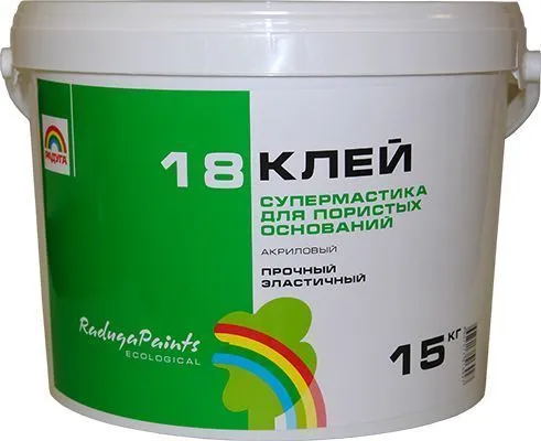 Клей "Супермастика" Радуга-18 акриловый 14 кг 35315