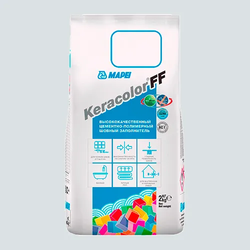 Затирка Keracolor FF 2кг Белая луна (103)
