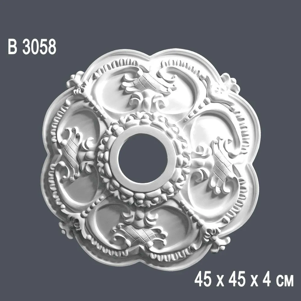 Декор. розетка В3058  45х45х4см (7)