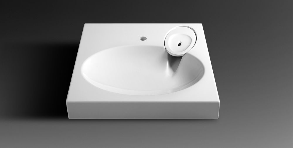 Умывальник на стиральную маш IDEA - SET IDS-600 белый