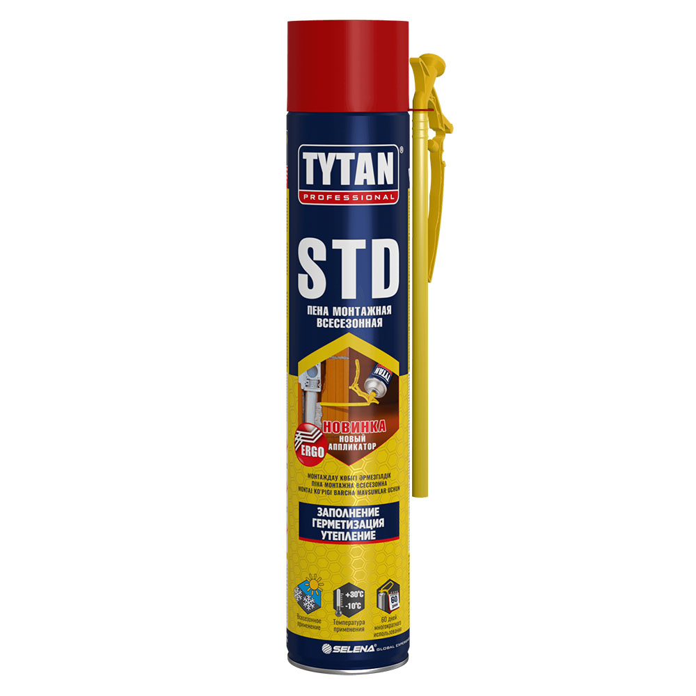 TYTAN Professional СТД Пена монтажная всесезонная 750 мл