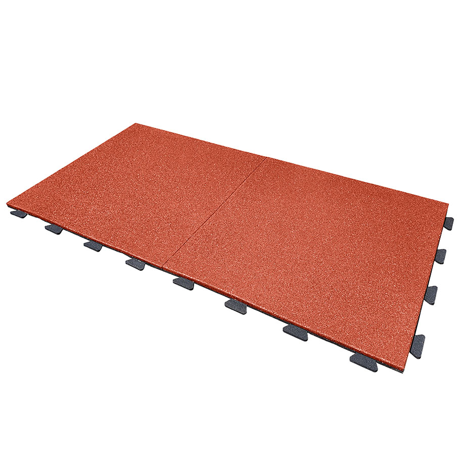 Плитка EcoStep Gym 850 30мм со скрытыми замками, терракотовый