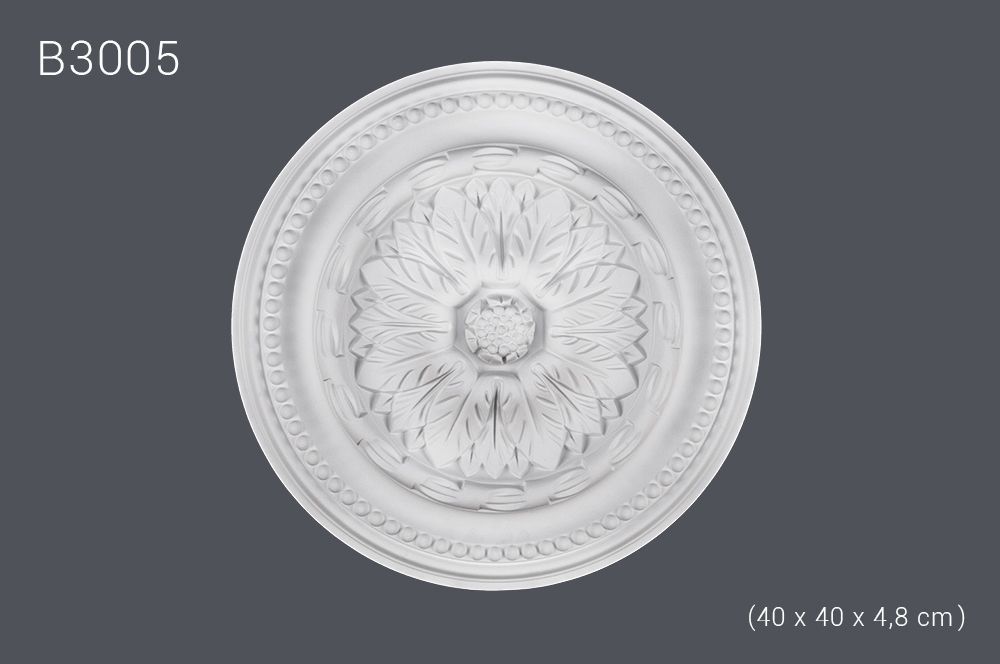 Декор. розетка B3005 40х40х6,2cm (10)