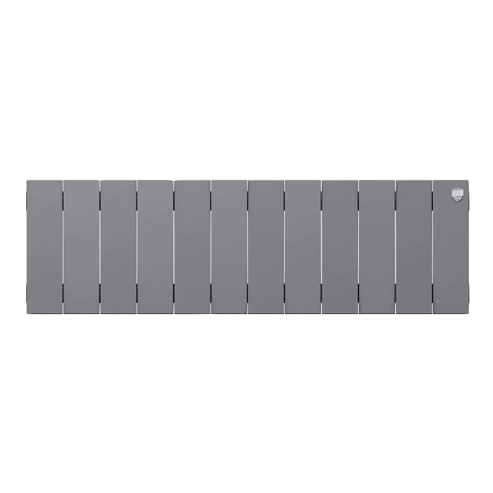 Биметаллический радиатор Royal Thermo - PIANOFORTE Silver Satin 200/100 (темно-серебристый)