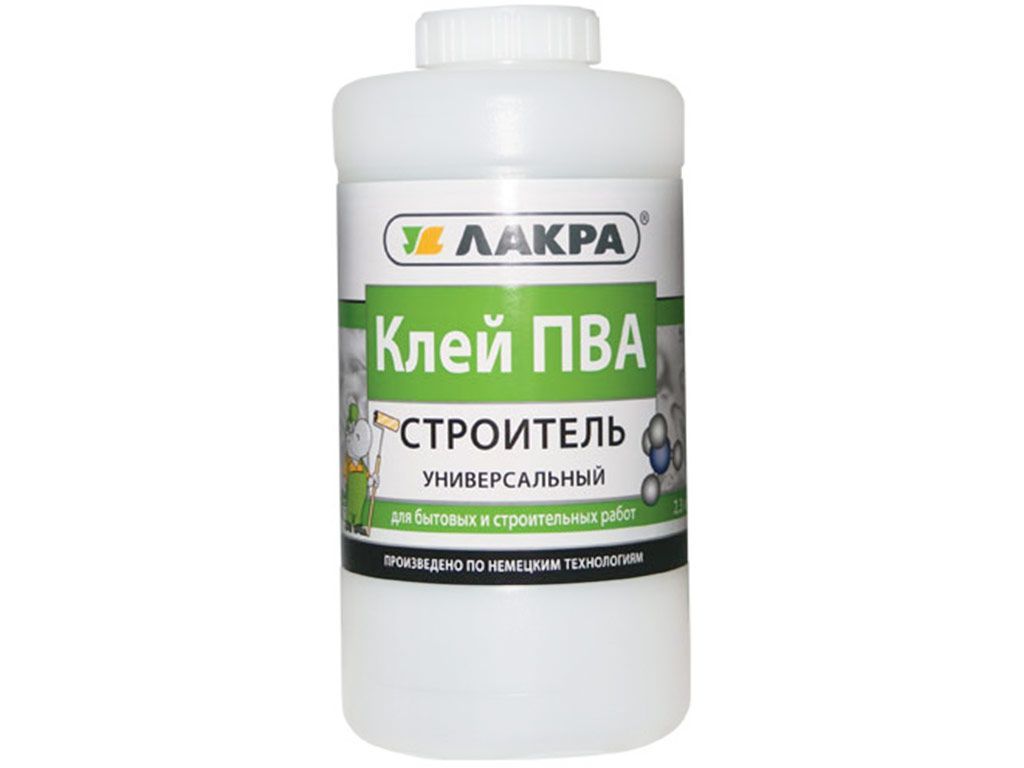 Клей ПВА-"Строитель"универсальный 2,3кг, ЛАКРА