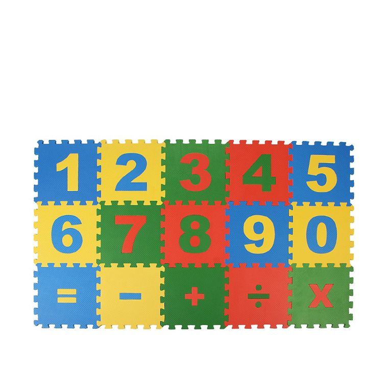 Мягкий пол развивающий 25*25 (Математика)