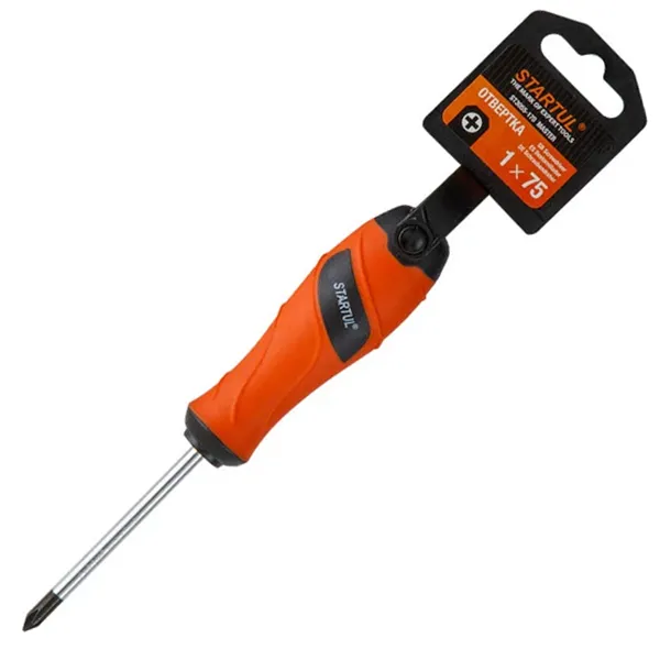 Отвертка "+" №1 75мм PH STARTUL MASTER (ST3055-170)