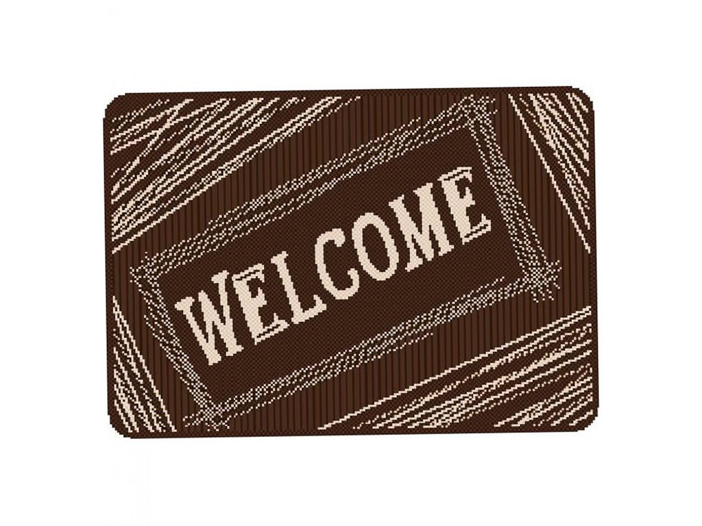 FLEX (Коврик) 05*08 Welcome 19158/91