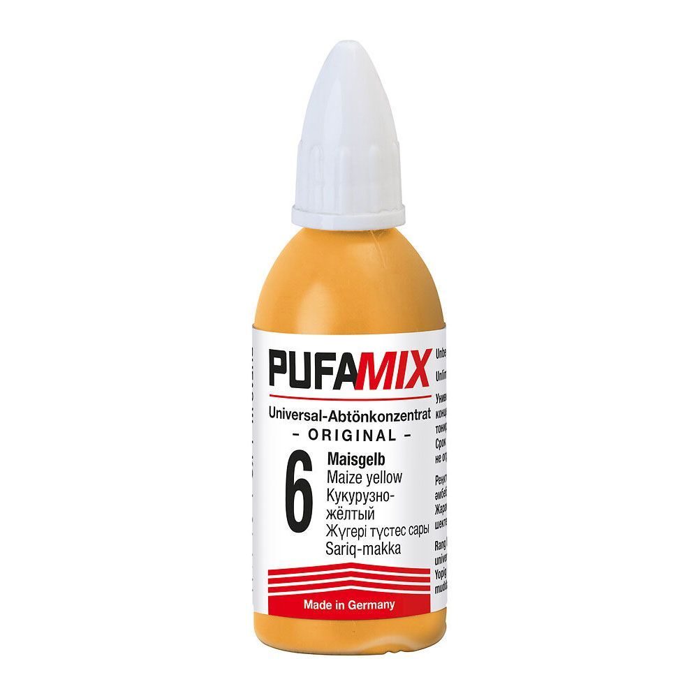 Колер PUFAS для тонирования pufamix №6 кукурузно- желтый 20 мл