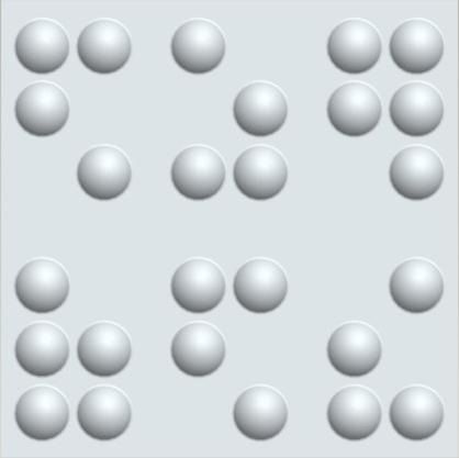 Стеновая панель Morits (YD-01) 500*500mm