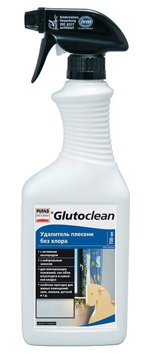 Средство PUFAS Glutoclean удалитель плесени без хлора 750 мл