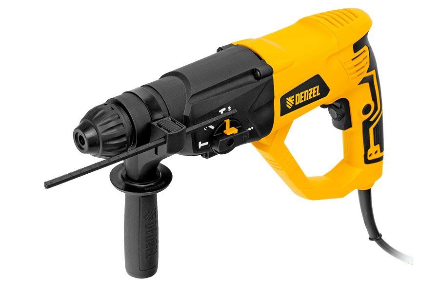 Перфоратор электрический RH-1050-26, SDS-plus, 1050 Вт, 3,2 Дж, 3 плюс 1 реж.// Denzel 26608