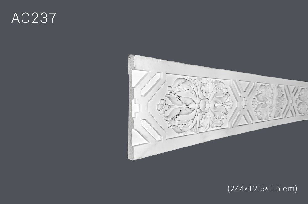 Декор. профиль AC237 244х12.8х1.6cм (38)