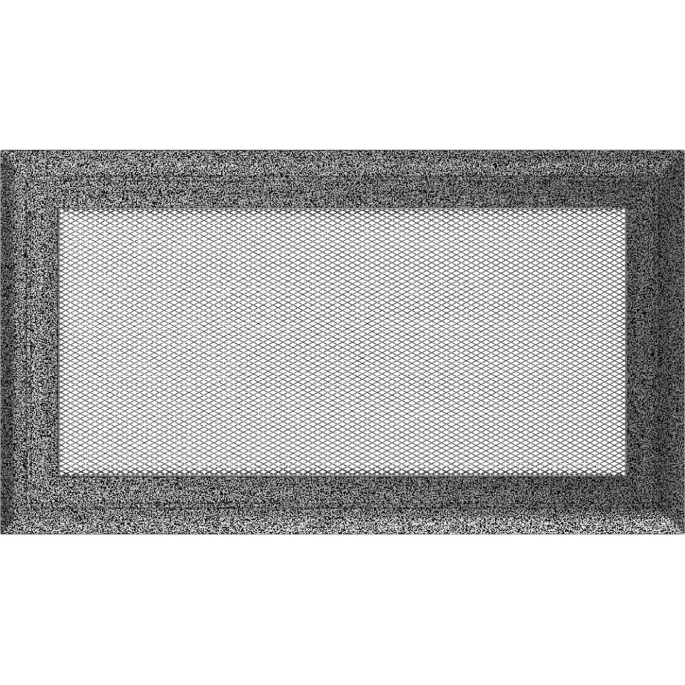 Решётка 17*30 Oscar черное серебро