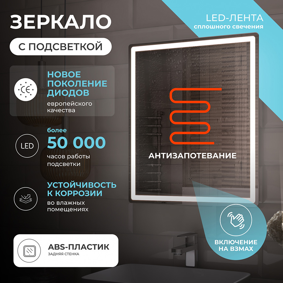 Зеркало Geometry Comfort  800