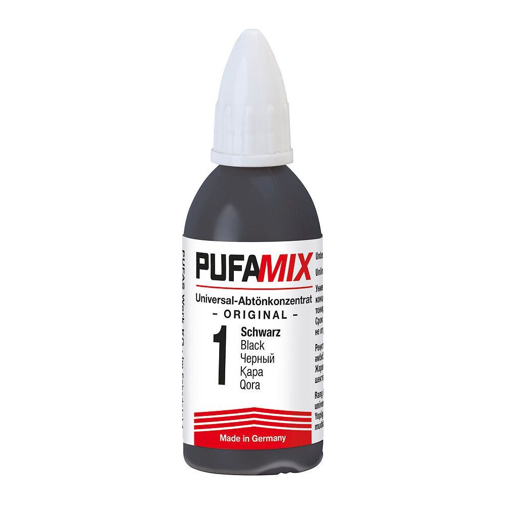 Колер PUFAS для тонирования pufamix №1 черный 20 мл