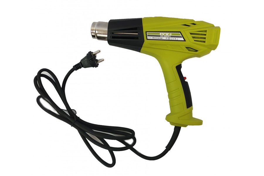 ***Промышленный фен HG-2000W/1 (4 насадки)