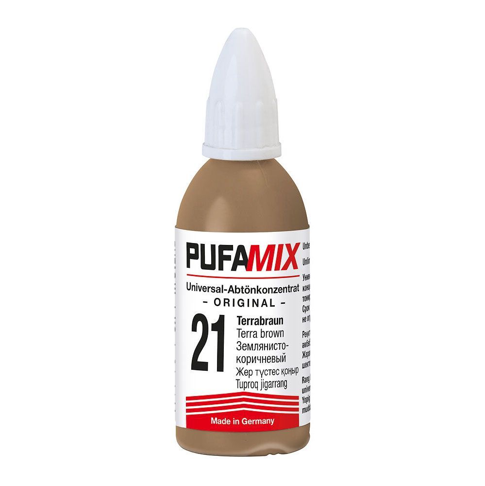 Колер PUFAS для тонирования pufamix  №21 землянисто- коричневый 20 мл