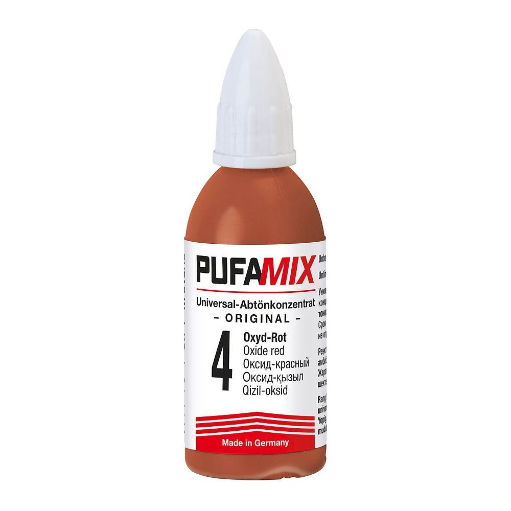 Колер PUFAS для тонирования pufamix  №4 оксид- красного 20 мл