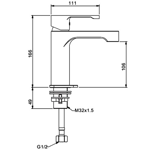 G1002-2 Смеситель для раковины Gappo