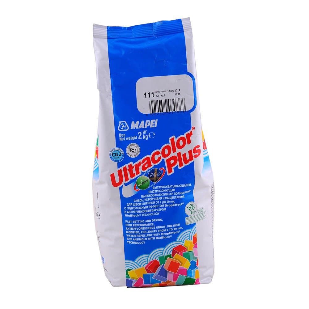 Затирка  Ultracolor Plus  2кг.,  Антрацит  (114)