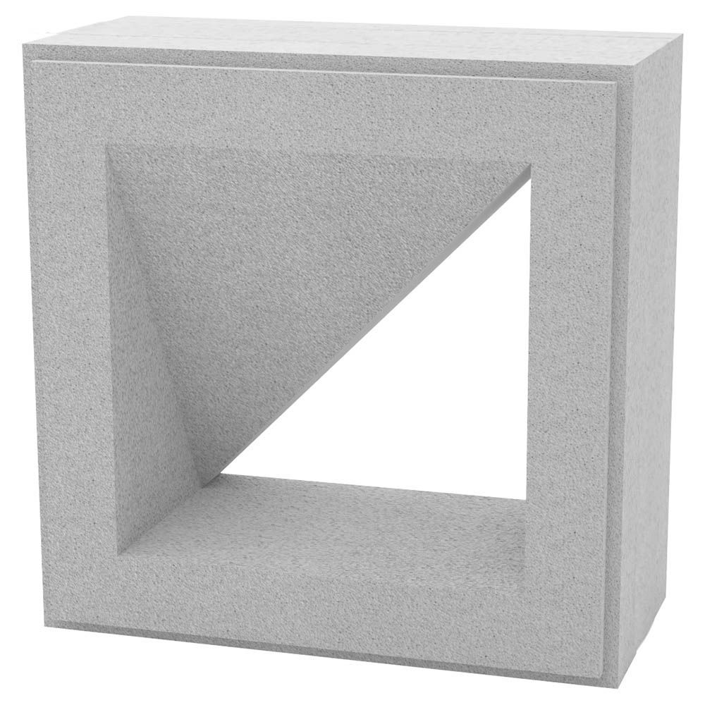 Пенокерамический блок 200*200*100 Triangle