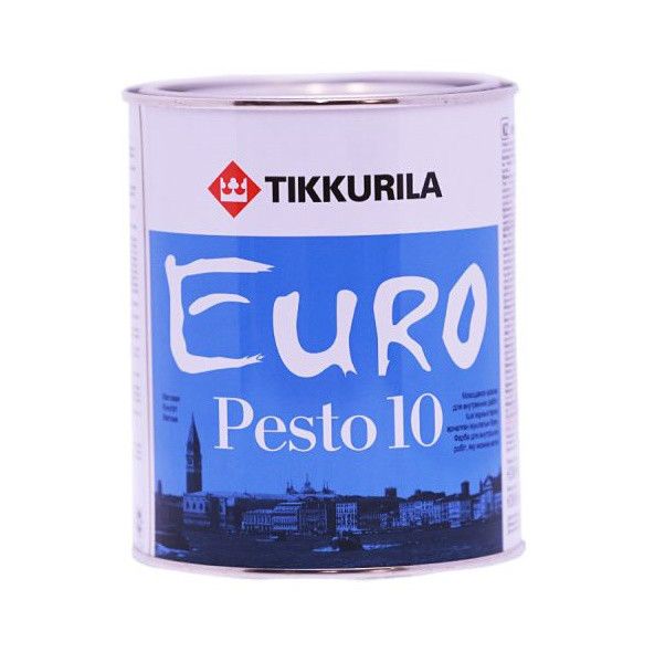 Тиккурила "PESTO 10 " Износостойкая краска для всех поверхн. и радиаторов  матовая  2,7л