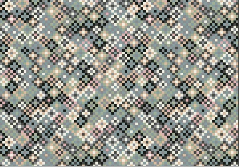 DREAM (Ковер) 1,6*2,3 Мозаика 18018/195 (FRIZE 9 mm)