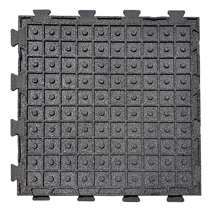Плитка EcoStep Gym 850 30мм со скрытыми замками, зелёный