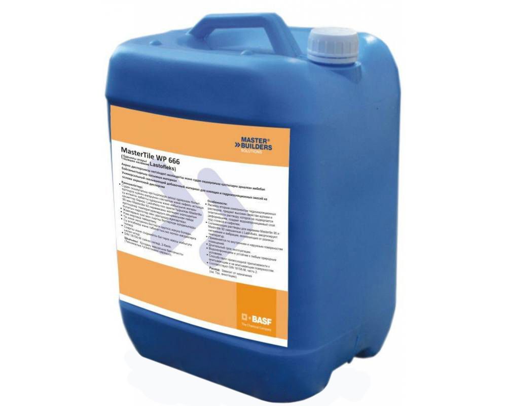 MasterTile WP 666 Гидроизоляция (жидкая)(комп.Б) 10кг.