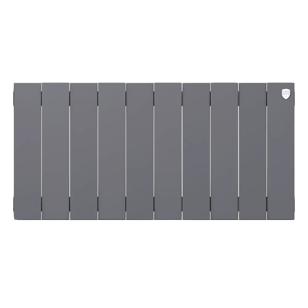 Биметаллический радиатор Royal Thermo - PIANOFORTE Silver Satin 300/100 (темно-серебристый)