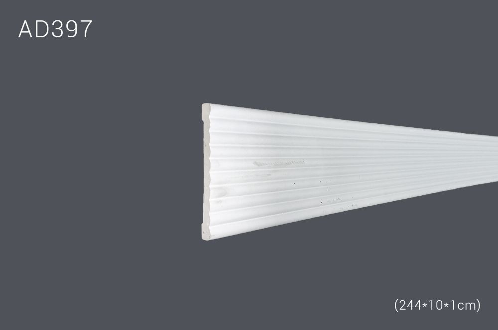 Декор. профиль AD397 244х10х1cm (50)