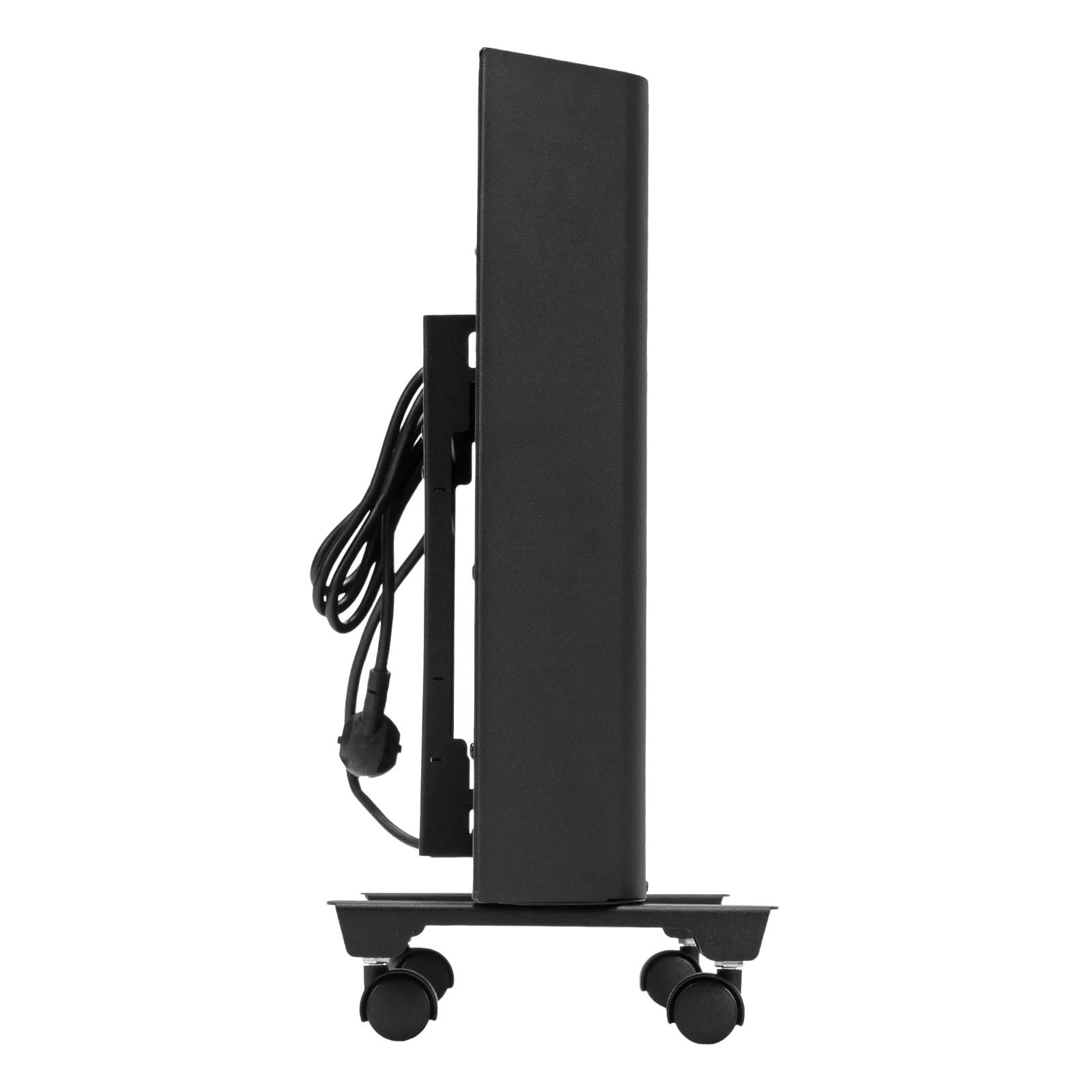 Конвектор электрический XCE-1500В, 230В, 1500Вт, чёрный, сушилка, колёса, Х-элемент // DENZEL 98128