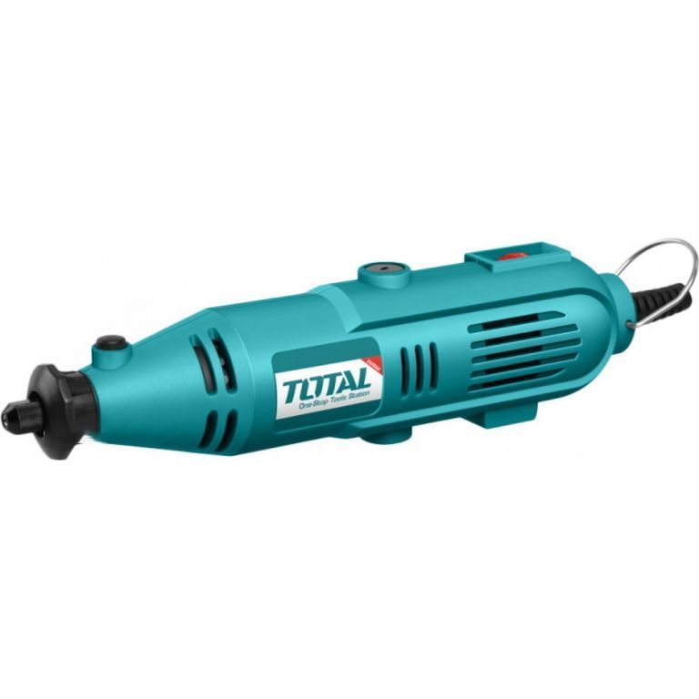 ***Гравёр с наборами мини насадок, TG501032 "TOTAL"130Вт.