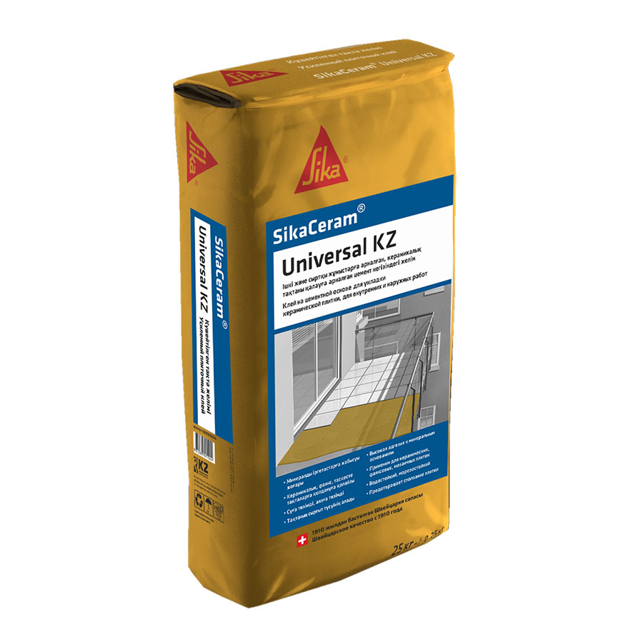 SikaCeram Universal KZ Bg 25KG - Клей для плитки