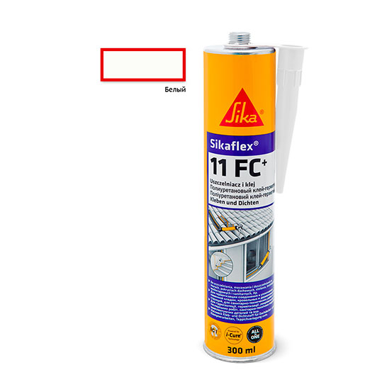 Sikaflex-11FC+white C271/12 CTR300 (Клей-герметик ,белый)