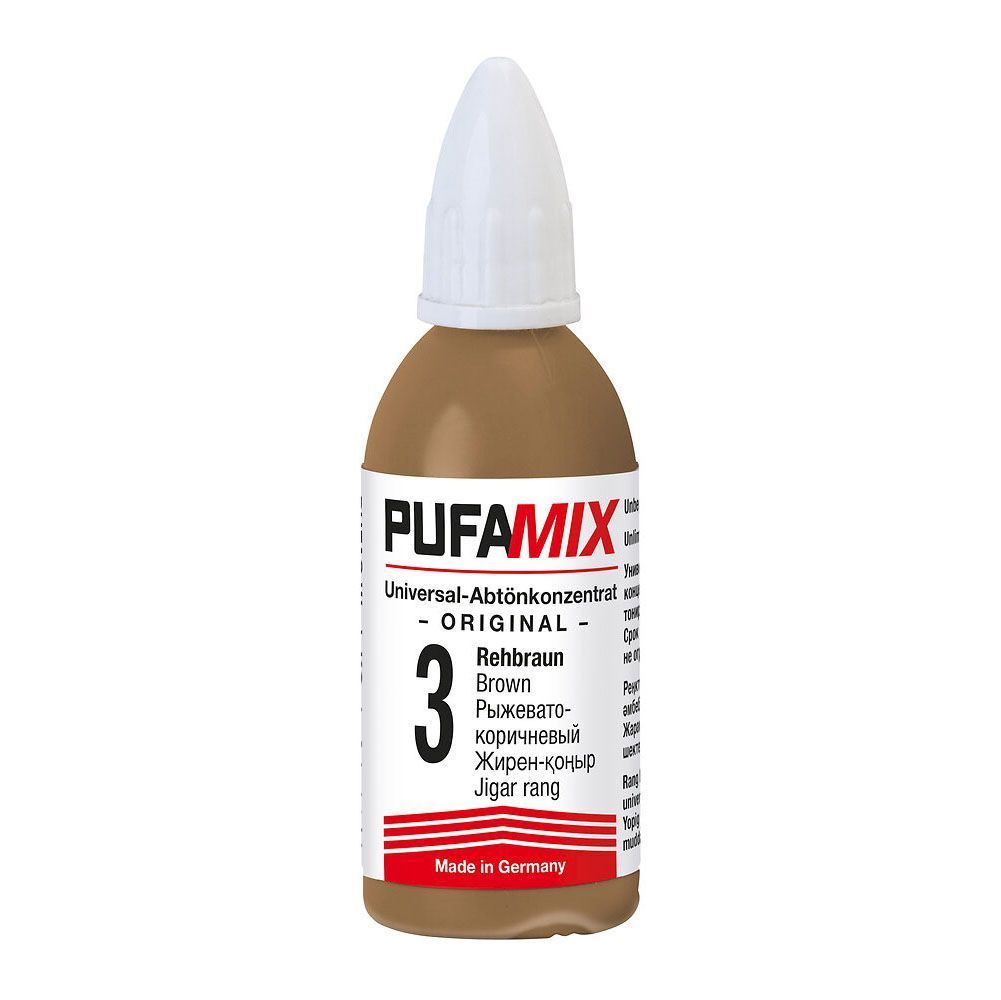 Колер PUFAS для тонирования pufamix  №3 рыжевато-коричневый 20 мл