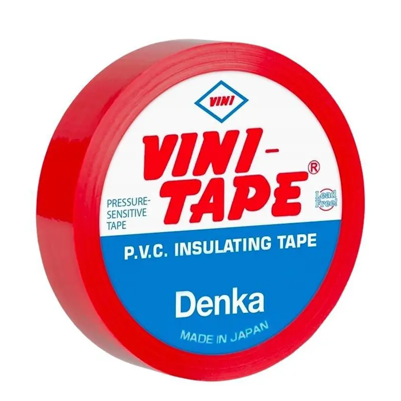 Лента Красная "VINI TAPE" 19мм 00015183
