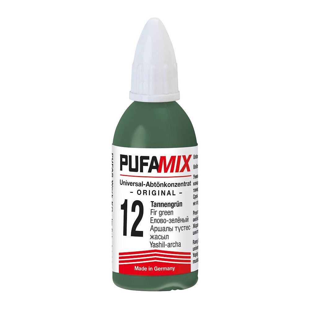 колер PUFAS для тонирования pufamix №12 елово-зеленый 20 мл