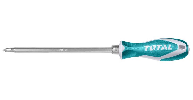 Отвертка РН2,длина 150mm, диаметр 6.0мм THT2266Р "TOTAL" 